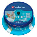 Cd-R Verbatim 700mb 52x Azo Printable Full Id Brand 25unds | Quonty.com | 43439