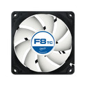 Ventilador 8cm Arctic F8 Tc 1und | Quonty.com | AFACO-080T0-GBA01