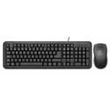 Combo Teclado/Raton Unyka 50518 Usb Negro | Quonty.com | 50518