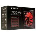 Fuente Unyka 700w Pfc-Pasivo 14cm Atx | Quonty.com | 52036