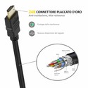 Cable Ewent Soho Hdmi A/M - Hdmi A/M 1.4m 10.0m Negro/Oro | Quonty.com | EC1335