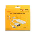 Adaptador/Cable Delock Hdmi A/H - Vga Hdb15/M 0,25m | Quonty.com | 62460