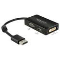 Adaptador/Cable Delock Displayport - Vga/Dvi/Hdmi | Quonty.com | 62656
