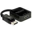 Adaptador/Cable Delock Displayport - Hdmi A/H 0.15m | Quonty.com | 62712