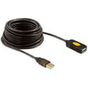 Cable Usb Delock Usb2.0 A/M - Usb2.0 A/H 10m Activo | Quonty.com | 82446