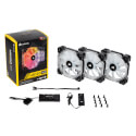 Ventilador Caja Corsair Hd120 Rgb Led Three Fans | Quonty.com | CO-9050067-WW