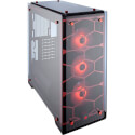 Caja Corsair Crystal 570x Rgb Atx Mid-Tower Roja | Quonty.com | CC-9011111-WW