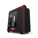 Caja Semitorre/Atx Nzxt H440 Usb3.1 Negro/Rojo | Quonty.com | CA-H442W-M1