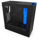 Caja Semitorre Nzxt S340 Mid Negro Y Azul | Quonty.com | CA-S340MB-GB