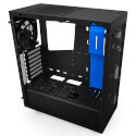 Caja Semitorre Nzxt S340 Mid Negro Y Azul | Quonty.com | CA-S340MB-GB
