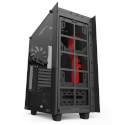 Caja Semitorre Nzxt S340 Elite Mid Negro Y Rojo | Quonty.com | CA-S340W-B4