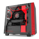 Caja Semitorre Nzxt H400i Smart Matx Negro Y Rojo (Ca-H400w- | Quonty.com | CA-H400W-BR