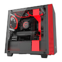 Caja Semitorre Nzxt H400i Smart Matx Negro Y Rojo (Ca-H400w- | Quonty.com | CA-H400W-BR