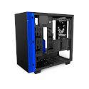 Caja Semitorre/Matx Nzxt H400i Negro/Azul | Quonty.com | CA-H400W-BL