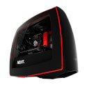 Caja Semitorre Nzxt Manta Mini Itx Con Ventana Negro Y Rojo | Quonty.com | CA-MANTW-M2