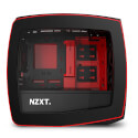 Caja Semitorre Nzxt Manta Mini Itx Con Ventana Negro Y Rojo | Quonty.com | CA-MANTW-M2