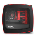 Caja Semitorre Nzxt Manta Mini Itx Con Ventana Negro Y Rojo | Quonty.com | CA-MANTW-M2