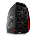 Caja Semitorre Nzxt Manta Mini Itx Con Ventana Negro Y Rojo | Quonty.com | CA-MANTW-M2