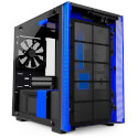Caja Minitorre/Mini-Itx Nzxt H200i Usb3.1 Negro /Azul | Quonty.com | CA-H200W-BL
