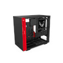 Caja Semitorre Nzxt Hd200i Negro/Rojo | Quonty.com | CA-H200W-BR