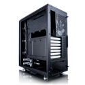 Fractal Caja Define C, Black Con Ventana Atx | Quonty.com | FD-CA-DEF-C-BK-W