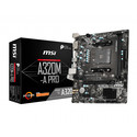 Placa Msi A320m-A Pro Amd Am4 Ddr4 Hdmi Pcie3.0 Sata3 Usb3.2 Matx | Quonty.com | 911-7C51-001