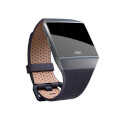 Fitbit Ionic Correa De Cuero Perrforado Horween Azul 14-17cm | Quonty.com | FB164LBNVS