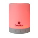 Altavoz Coolbox Bluetooth C/Lampara Led | Quonty.com | COO-BTALED-R1