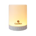 Altavoz Coolbox Bluetooth C/Lampara Led | Quonty.com | COO-BTALED-R1
