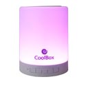 Altavoz Coolbox Bluetooth C/Lampara Led | Quonty.com | COO-BTALED-R1
