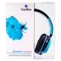 Auriculares Coolbox Coolhead Bluetooth Azul | Quonty.com | COO-AUB01-BL