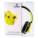 Auriculares Coolbox Coolhead Bluetooth Amarillo | Quonty.com | COO-AUB01-YW