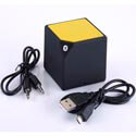 Altavoz Coolbox Cube Bluetooth Amarillo | Quonty.com | COO-BTACUB-YW