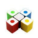 Altavoz Coolbox Cube Mini Bluetooth Rojo | Quonty.com | COO-BTACUM-RD
