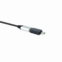 Adaptador Nano Cable Usb C/M - Usb A/H 3.1 Negro | Quonty.com | 10.02.0010