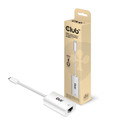 Adaptador Red Club 3d Usb-C/M A Rj45 Gigabite Ethernet H Blanco | Quonty.com | CAC-1519