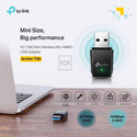 Adaptador Red Tp-Link Archer T3u Usb3.0 Wifi-Ac/867mbps Omnidireccional | Quonty.com | ARCHER T3U