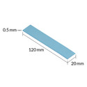 Almohadilla Pasta Termica Arctic 120x20x0,5mm Azul Pack De 4 | Quonty.com | ACTPD00055A
