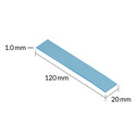 Almohadilla Pasta Termica Arctic 120x20x1mm Azul Pack De 4 | Quonty.com | ACTPD00056A