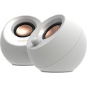 Altavoces Creative Pebble V3 2.0 Usb-C Blanco | Quonty.com | 51MF1700AA002