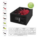 Fuente Approx 650w Pfc-Pasivo 14cm Atx | Quonty.com | APP650PS