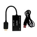 Adaptador Approx Hdmi A/M - Vga Hdb15/M C/Audio | Quonty.com | APPC11