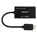 Adaptador/Cable Approx Hdmi - Vga C/Audio V2 Negro | Quonty.com | APPC11V2