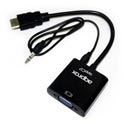 Adaptador Approx Hdmi A/M - Vga Hdb15/H C/Audio | Quonty.com | APPC17