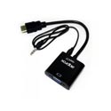 Adaptador Approx Hdmi A/M - Vga Hdb15/H C/Audio | Quonty.com | APPC17