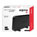 Caja Ext. Hdd Approx 3.5'' Sata2 Usb2.0 Negra | Quonty.com | APPHDD07B