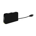 Hub Approx 4 Puertos Usb2.0 Negro | Quonty.com | APPHT4BK