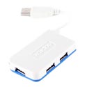 Hub Approx 4 Puertos Usb2.0 Azul | Quonty.com | APPHT4LB