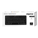 Teclado Approx Appkbbt02b Bluetooth Pc/Ipad/Iphone Negro | Quonty.com | APPKBBT02B