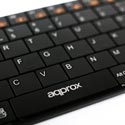 Teclado Approx Appkbtv01 Smart Tv Touchpad Inalambrico Negro | Quonty.com | APPKBTV01
